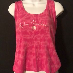 Harley Davidson Tie-Dye Tank Top